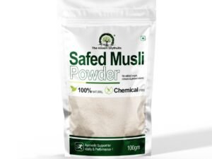 Safed Musli – Organic Herbal Supplement for Vitality and Strength from The Kiss and Dry Fruits